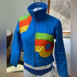 Vintage 70’s Skyr Ski Jacket Women’s Small Snow Winter Coat